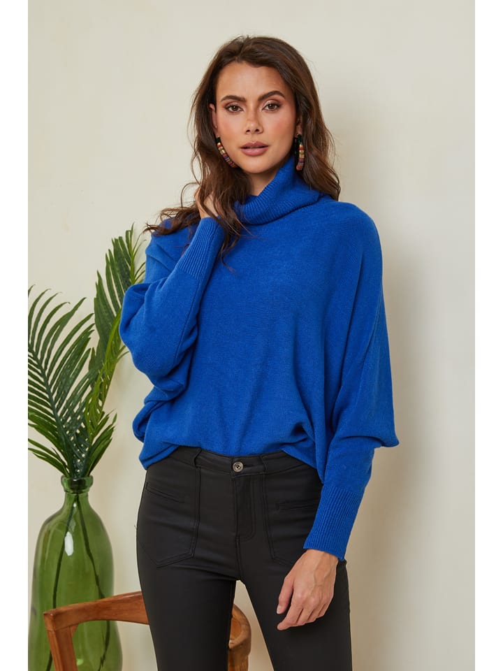 

Пуловер So Cachemire Pullover Karcag, синий