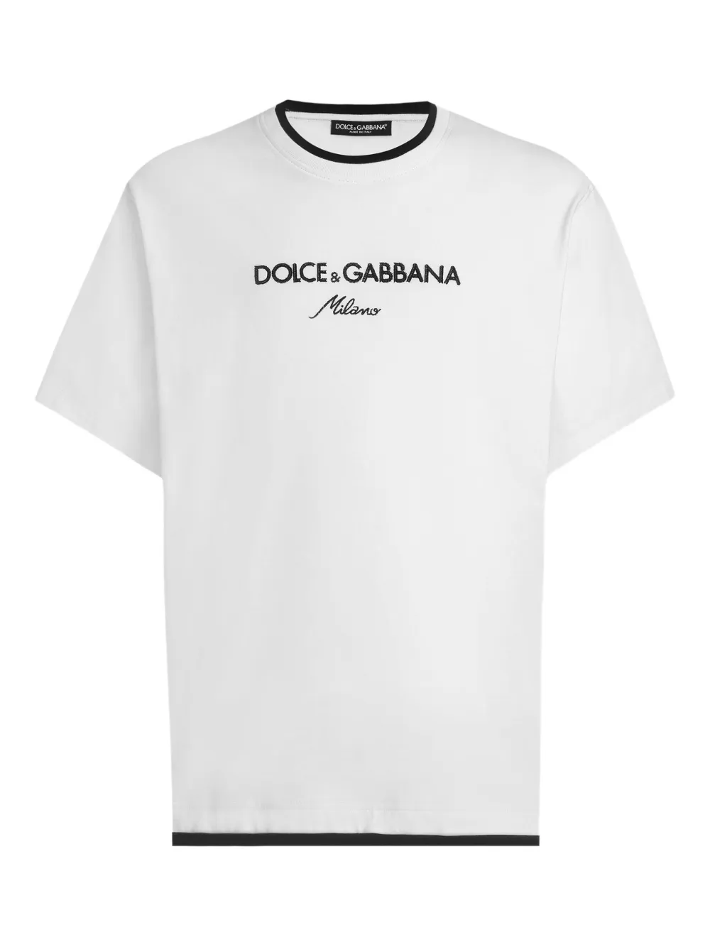 

Футболка с логотипом DOLCE & GABBANA, белый
