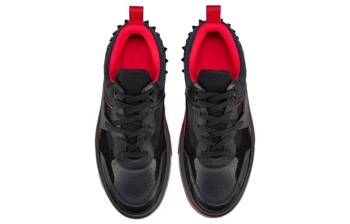 Астро Луби Кроссовки на шнуровке Christian Louboutin, черный — фото 4