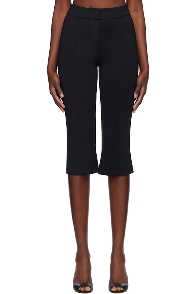 

Облегающие брюки средней длины с эффектом стретч Recto, черный