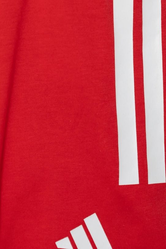 Хлопковый комплект для малышей MRVL Adidas, красный — фото 4