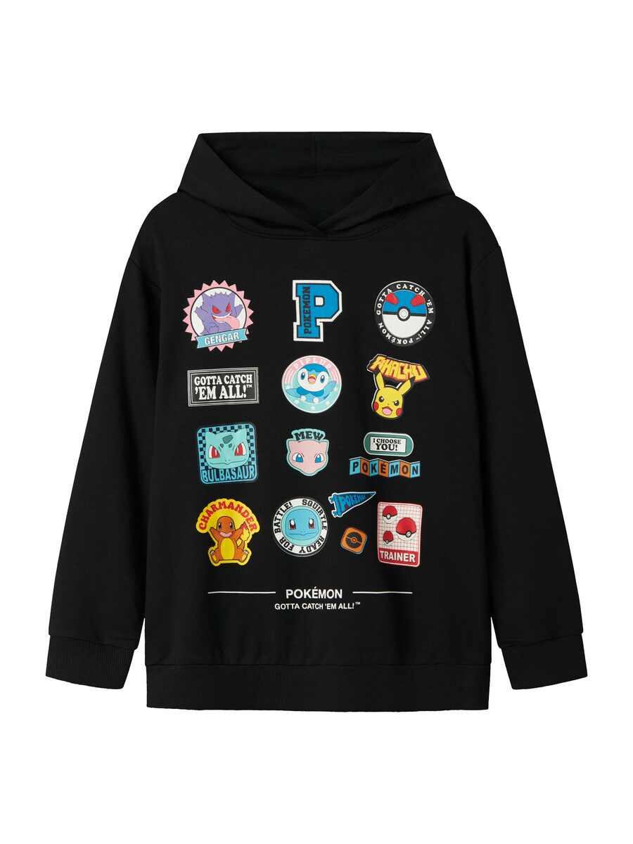 

Толстовка NAME IT NKMJimm Pokemon, черный
