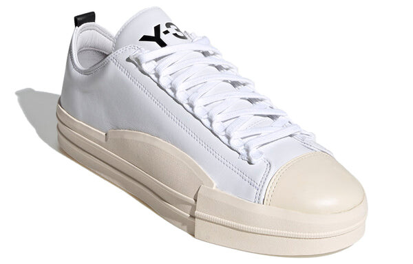 Кроссовки adidas Y-3 Yuben Low 'Core White', белый — фото 3