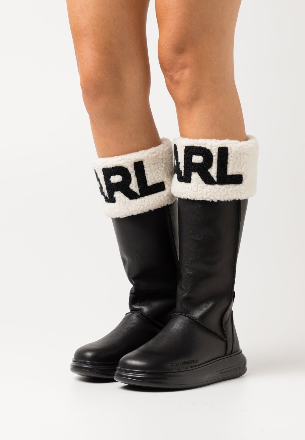 

Ботинки KARL LAGERFELD KAPRI KOSI HIGH BOOT, цвет Black /White