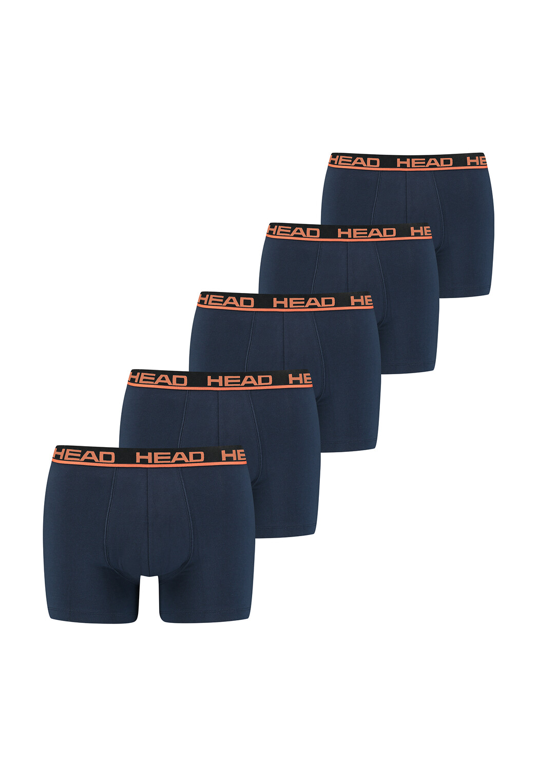 

Боксеры HEAD Boxershorts 5 шт, цвет 003 - Blue / Orange