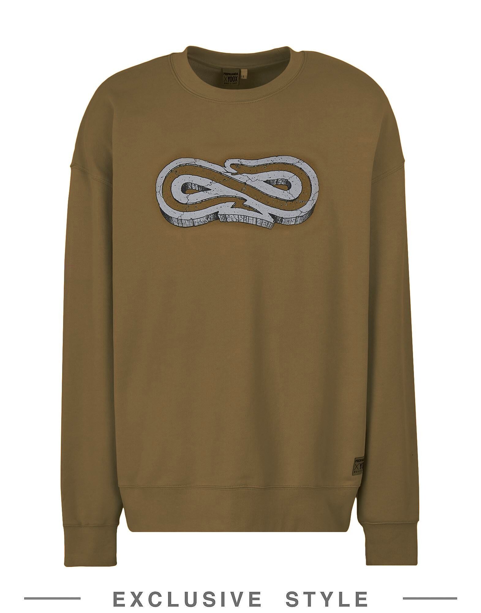 

Свитшот Propaganda X Yoox, зеленый