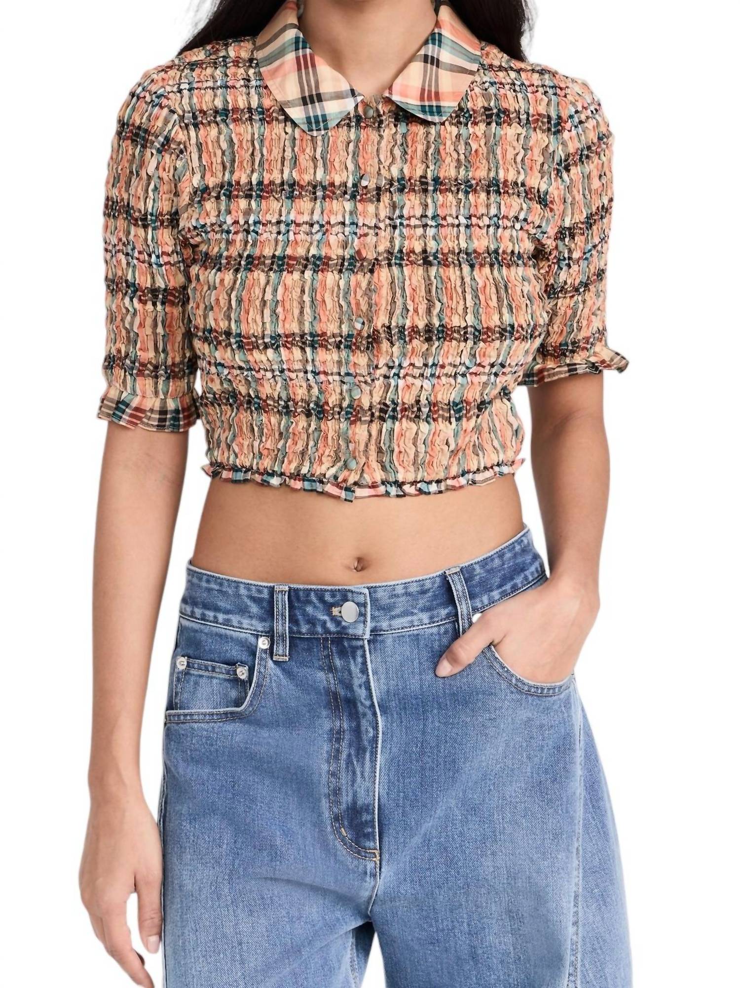 

Жюль Топ на лугу Ulla Johnson, цвет meadow