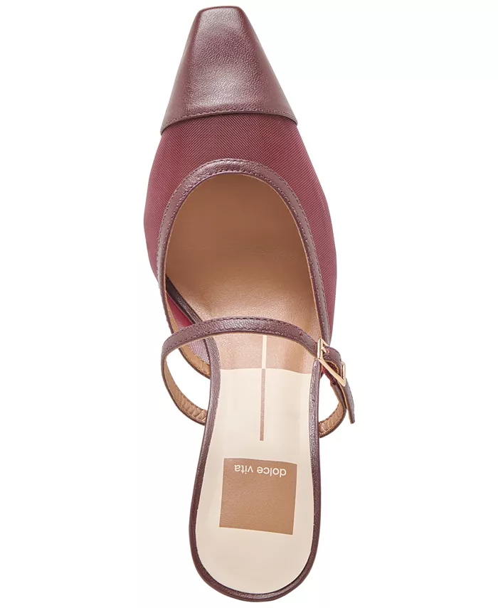 Женские туфли-лодочки Loyd Slip-On Mesh Mule Dolce Vita, красный — фото 4