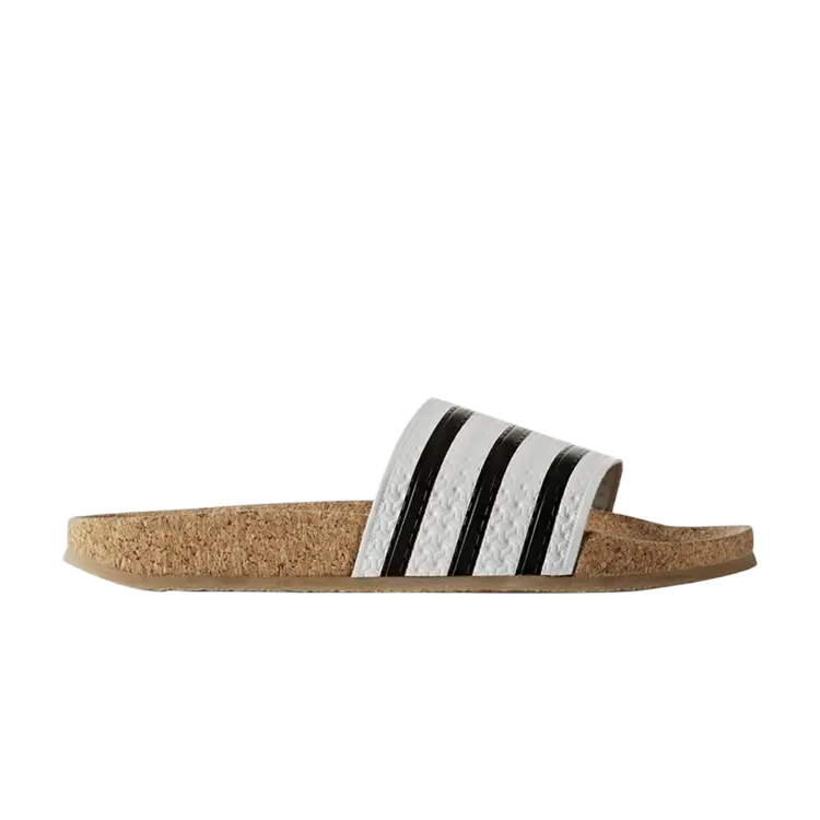 

Кроссовки Adidas Wmns Adilette Cork Slide, белый