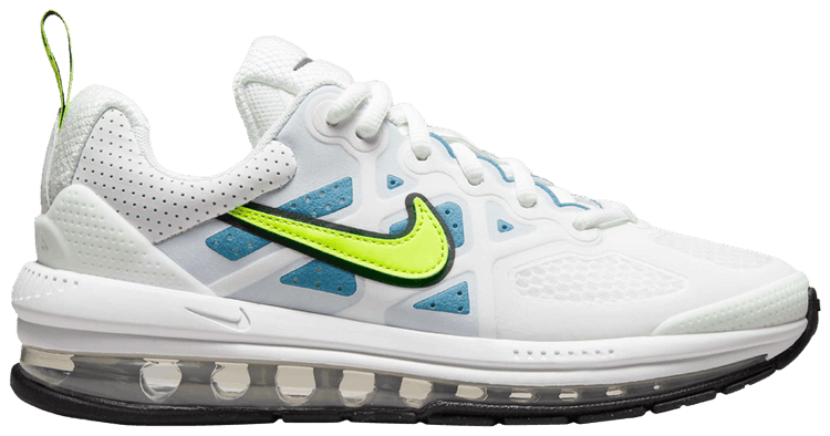 

Кроссовки Nike Air Max Genome GS 'White Volt Cerulean', белый
