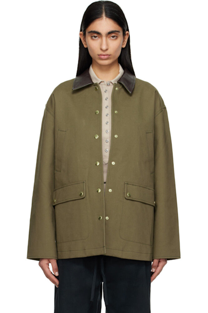 

Куртка цвета хаки Кэссиди из хлопка rag & bone