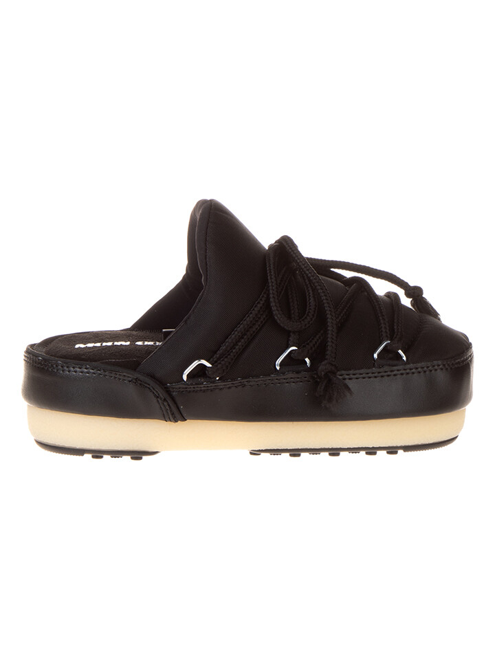 Сабо Moon Boot Hausschuhe Nylon, черный — фото 2