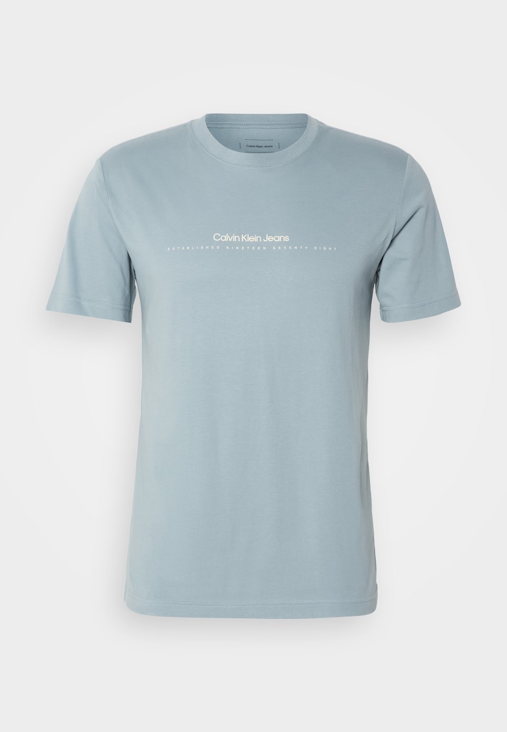 

Базовая футболка MINIMAL LOGO TEE Calvin Klein Jeans, сине-серый