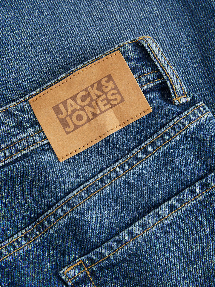 JACK & JONES Junior Джинсы "Крис" - удобный крой - синего цвета — фото 3