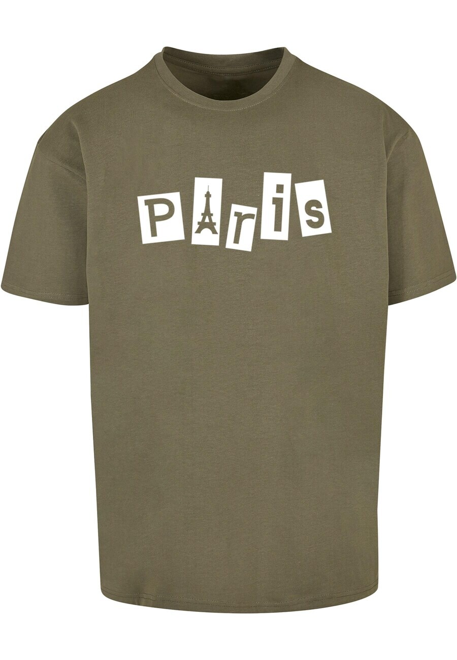 

Футболка Merchcode PARIS X, оливковый