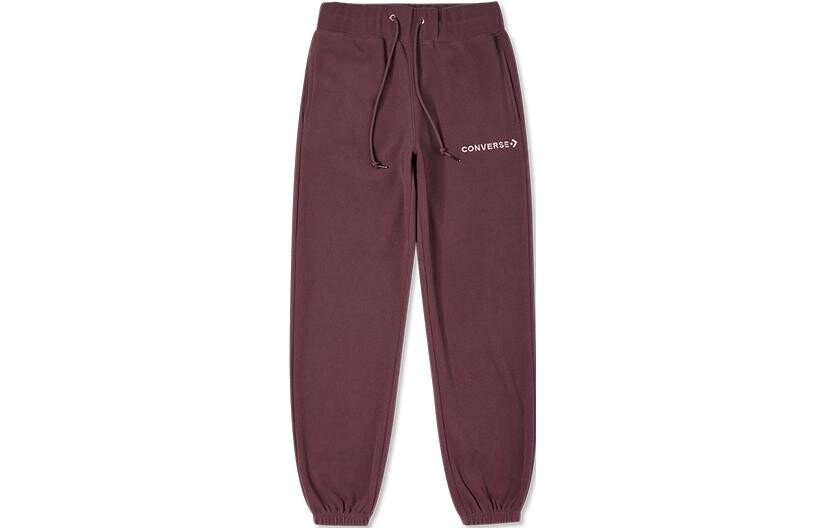 

Женские вязаные спортивные штаны Converse, цвет Burgundy