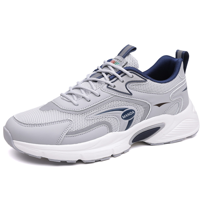 

Низкие повседневные туфли мужские FEIKE, Gray Blue