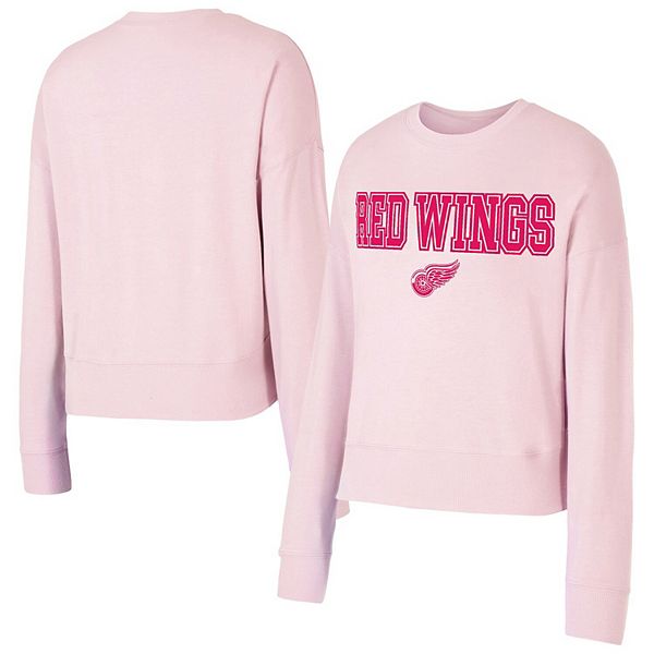 

Женский тоновый свитшот concepts sport pink detroit red wings Unbranded