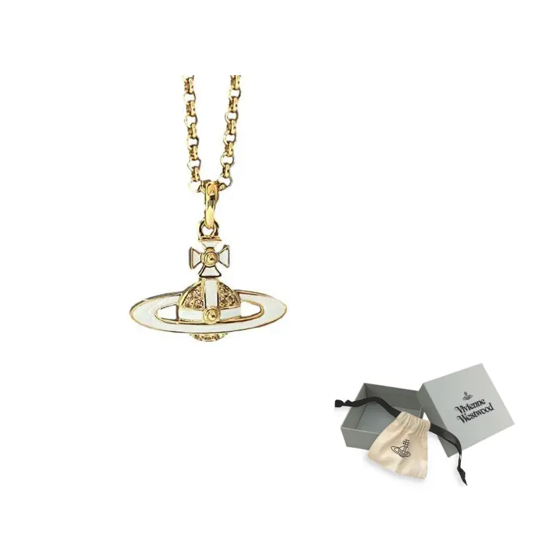 

Vivienne Westwood Женское колье золотое/белое