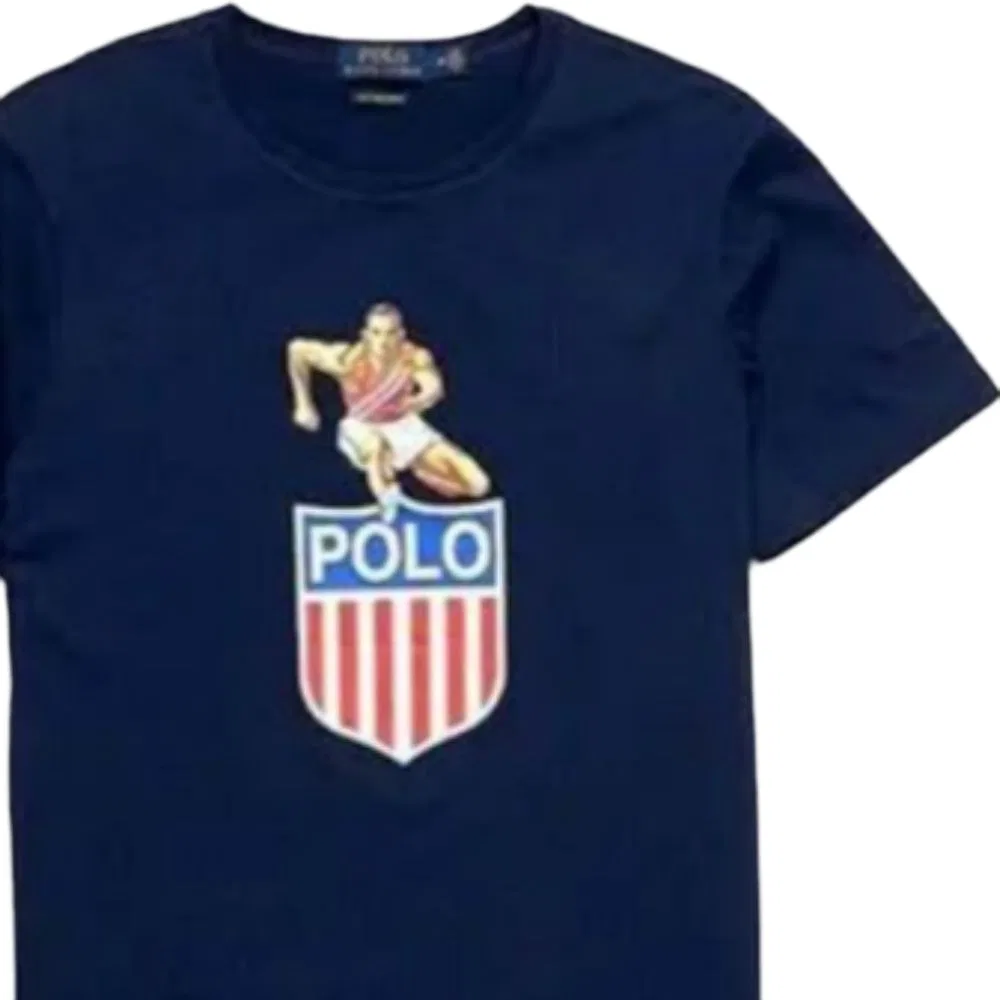 Футболка Polo Ralph Lauren Marine Blue — фото 3