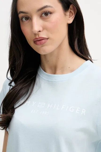Футболка с коротким рукавом Tommy Hilfiger, синий — фото 4