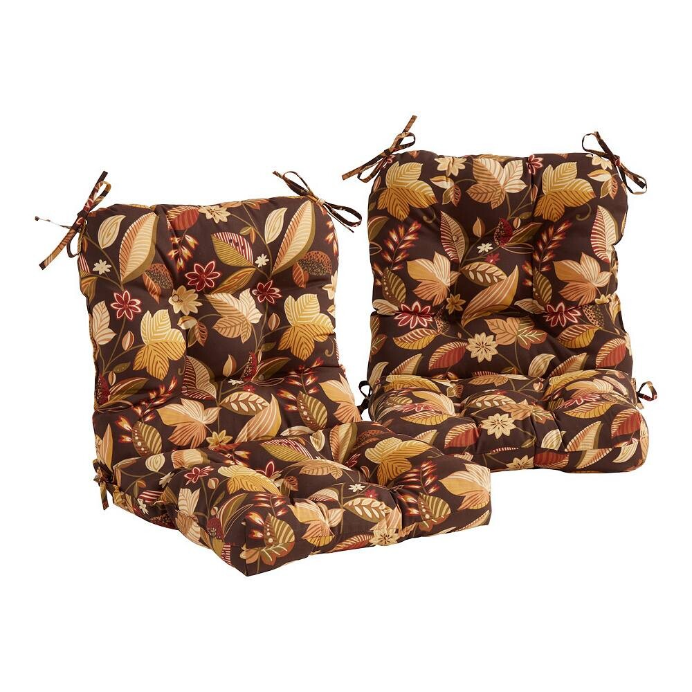 

Greendale Home Fashions Подушки для уличного обеденного стула, упаковка из 2 шт., цвет Timberland Floral