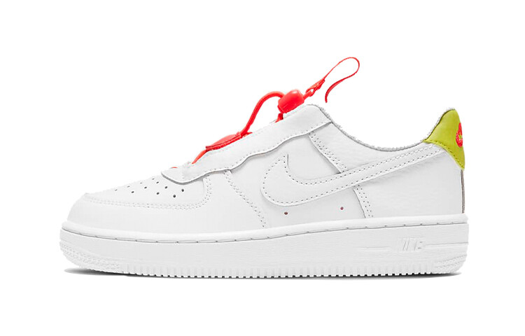 

Кроссовки Nike Force 1 Toggle White Bright Crimson PS