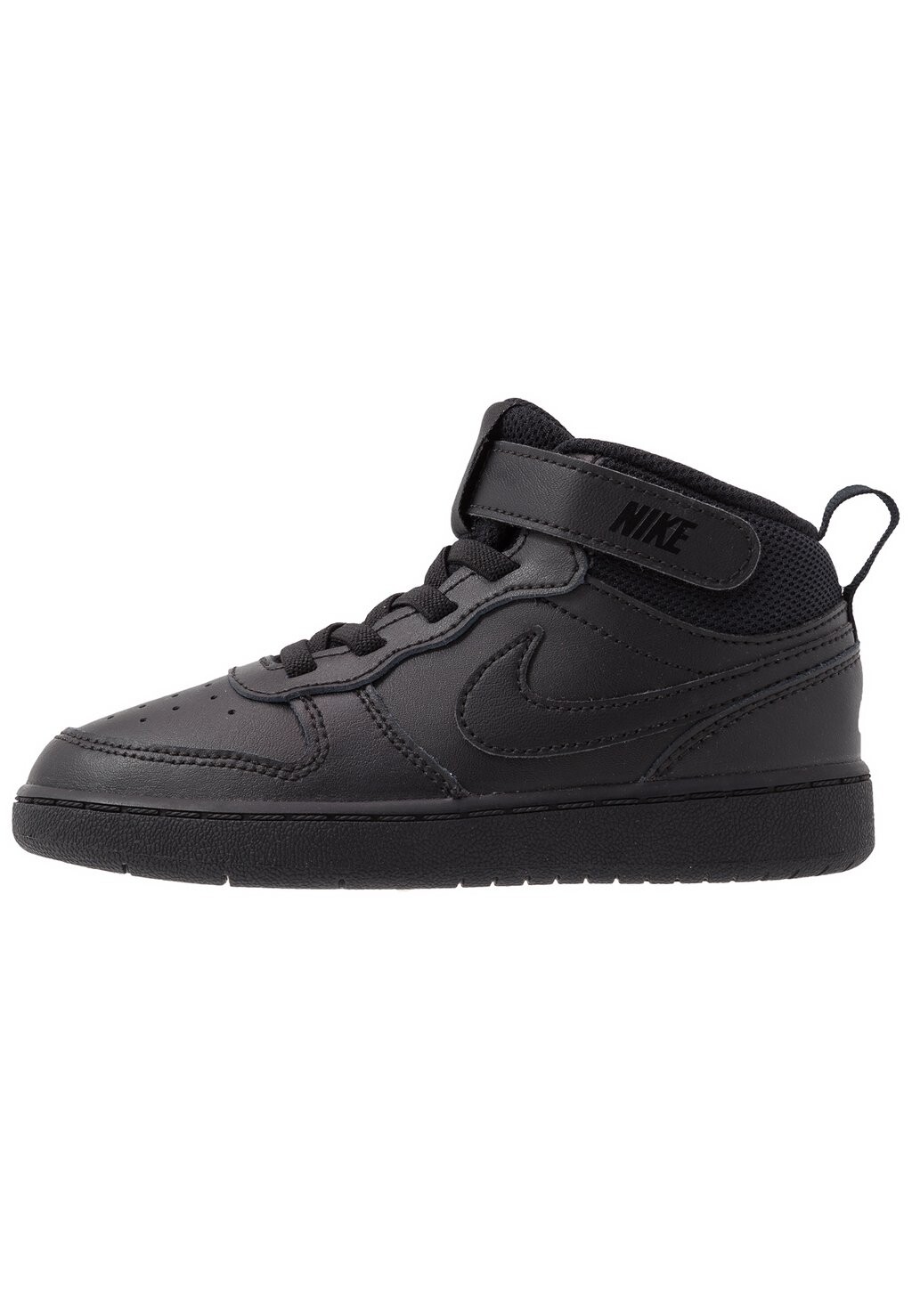 Высокие кеды Court Borough Mid Unisex Nike, черный — фото 2