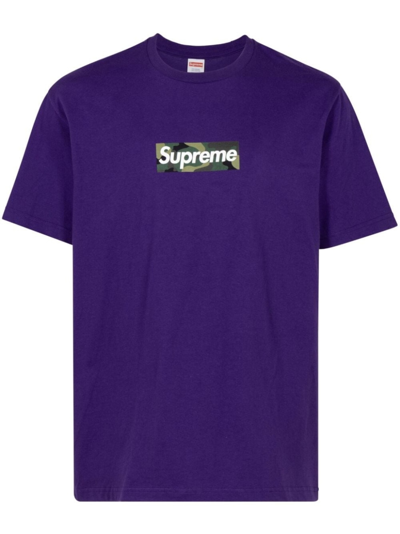 

Supreme футболка с логотипом, фиолетовый