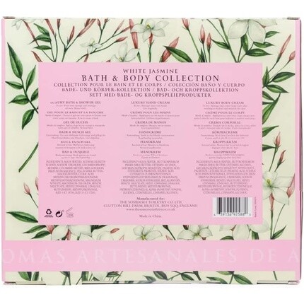 The Somerset Toiletry Company Aromas Artesanales De Antigua Bath & Body Collection Набор White Jasmine с гелем для душа 200 мл, кремом для рук 60 мл и кремом для тела 130 мл — фото 2