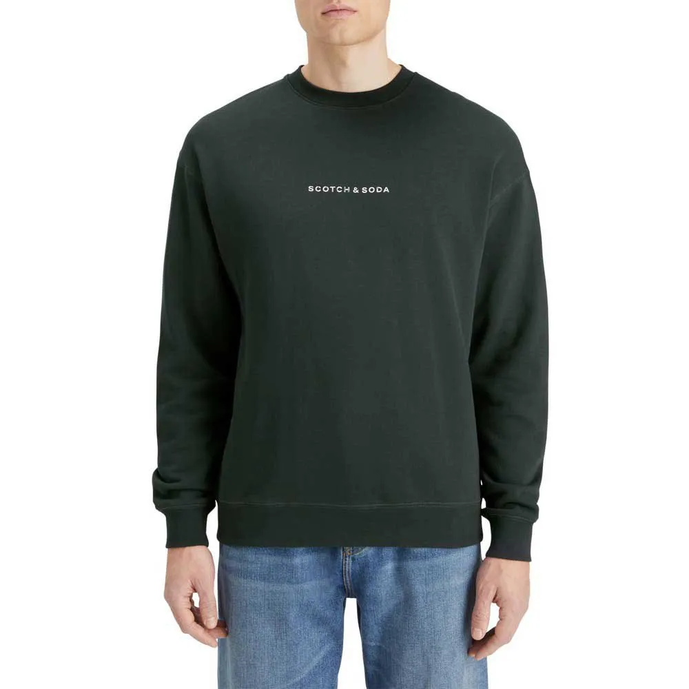 

Толстовка Scotch & Soda Core Logo Front, зеленый