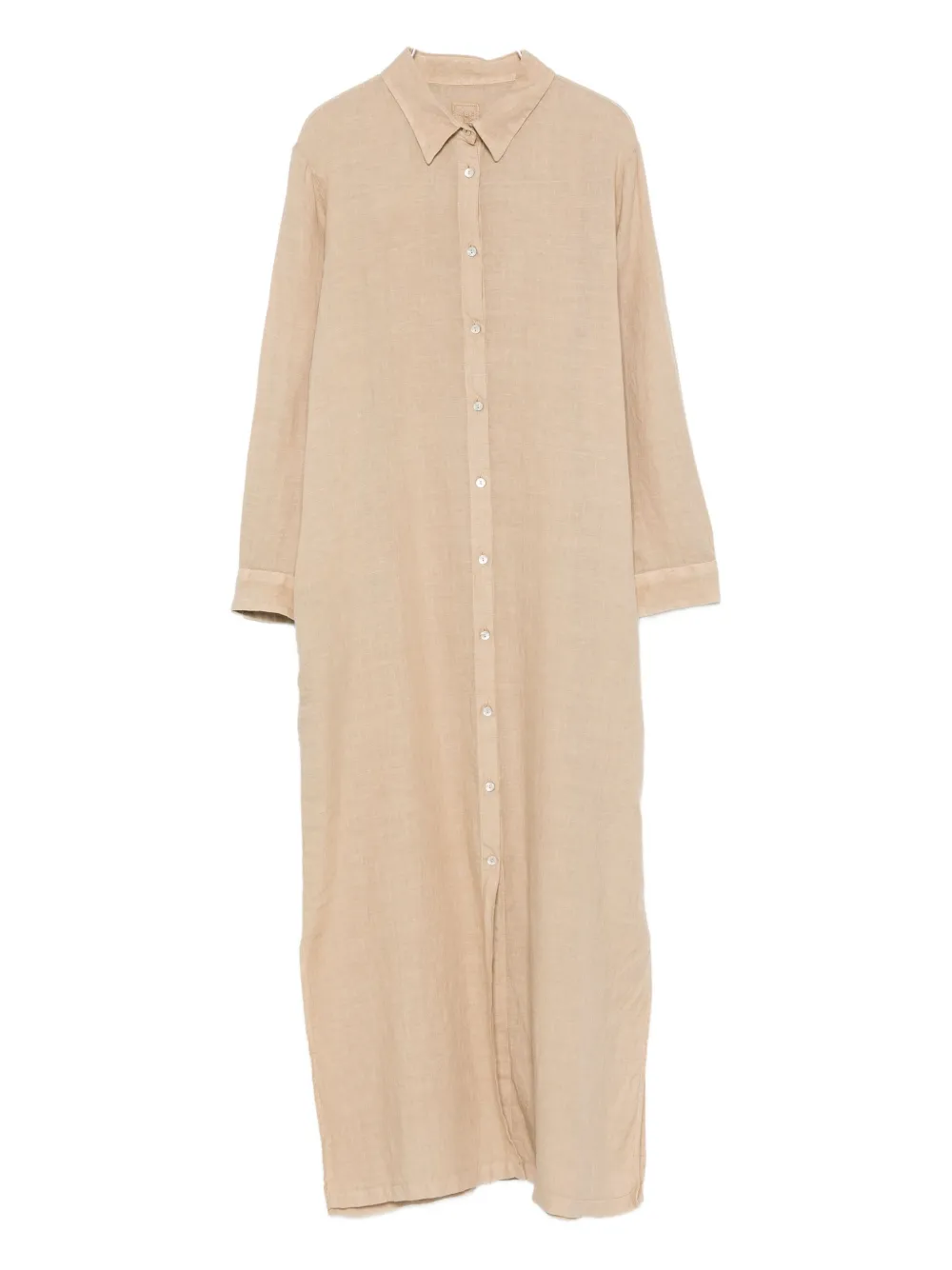 

Льняное платье 120% Lino, нейтральный