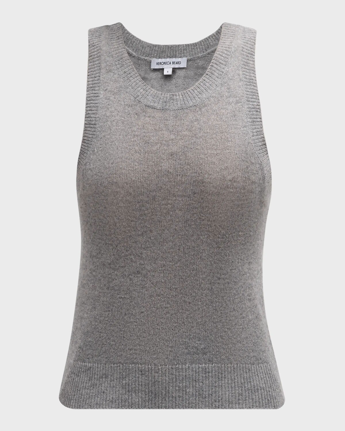 

Кашемировая майка Jerrel Veronica Beard, цвет Heather Grey