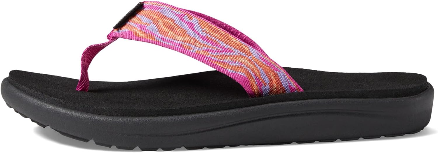 Детские унисекс сандалии Teva Voya Flip, фиолетовый — фото 4