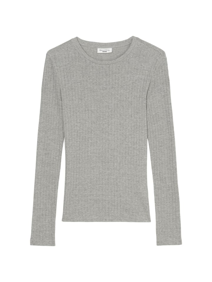 

Футболка Marc O'Polo DENIM Longsleeve slim, цвет Stone Melange