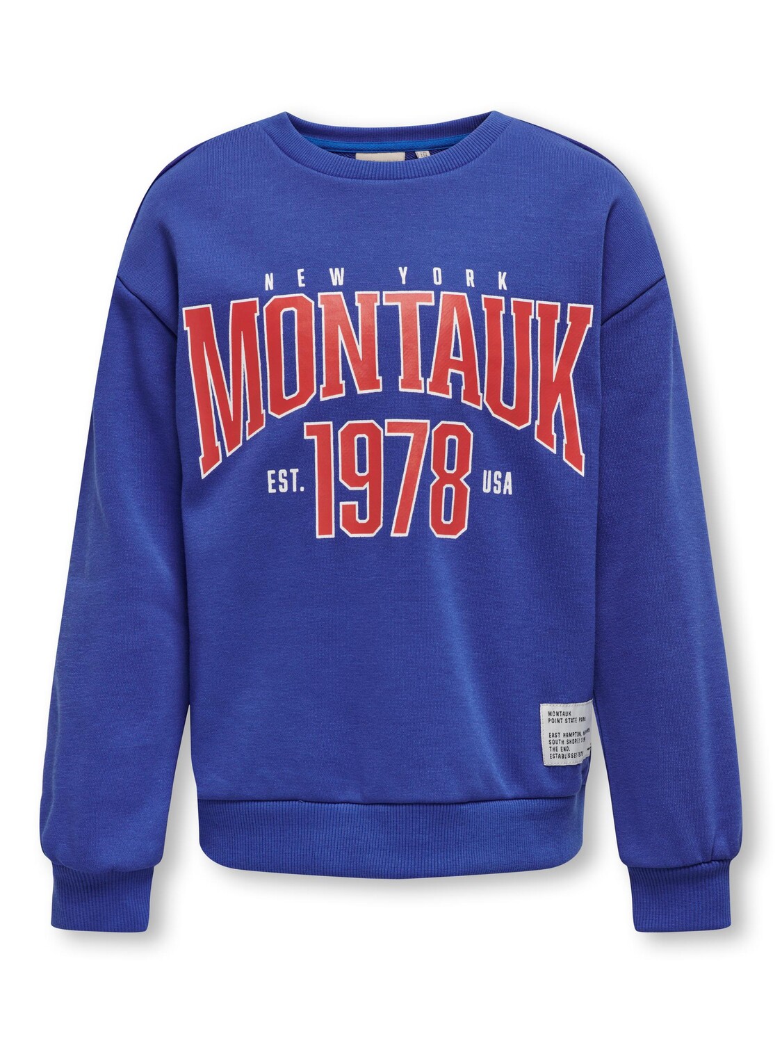 

Толстовка KIDS ONLY KOGAILEN L/S PRINT O NECK, цвет dazzling blue