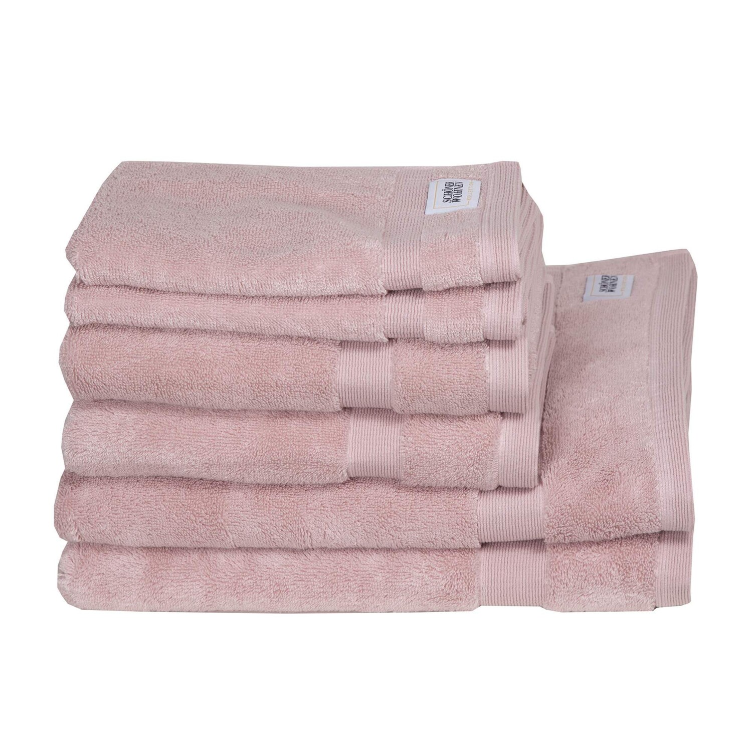 

Полотенце для ванной Schöner Wohnen Kollektion aus 100 % Baumwolle im 6er Set, цвет Orchidee