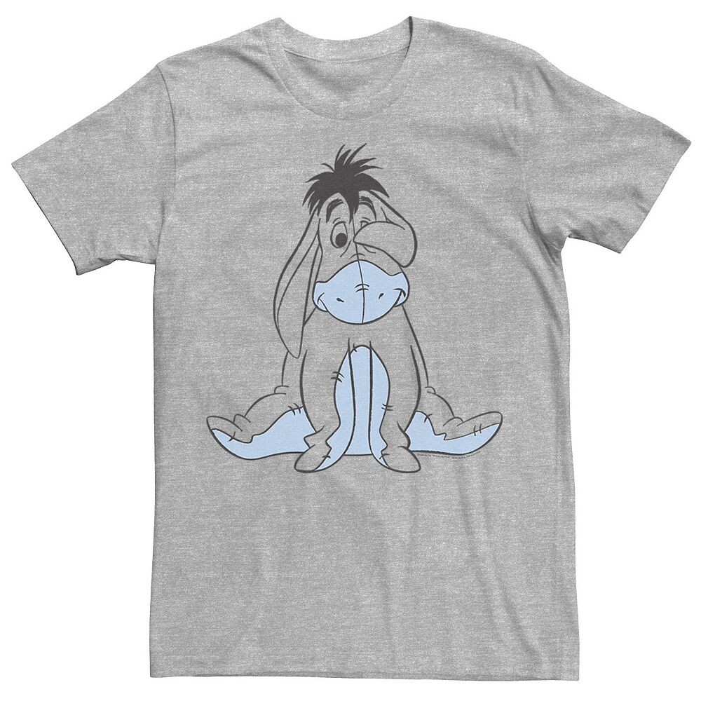 

Мужская футболка Disney's Winnie The Pooh Happy Eeyore Art Sketch, цвет Athletic Heather