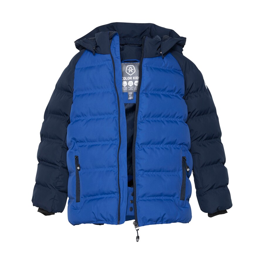 Зимняя куртка COLOR KIDS, Ultramarine Blue — фото 3