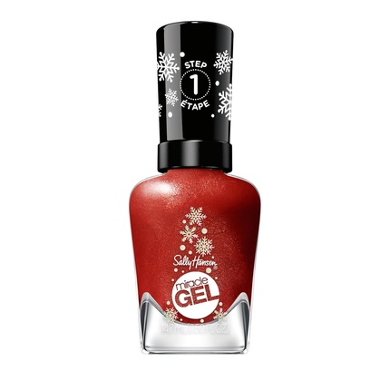 

Miracle Gel Jolly Holly Длительная гелеобразная формула Sally Hansen