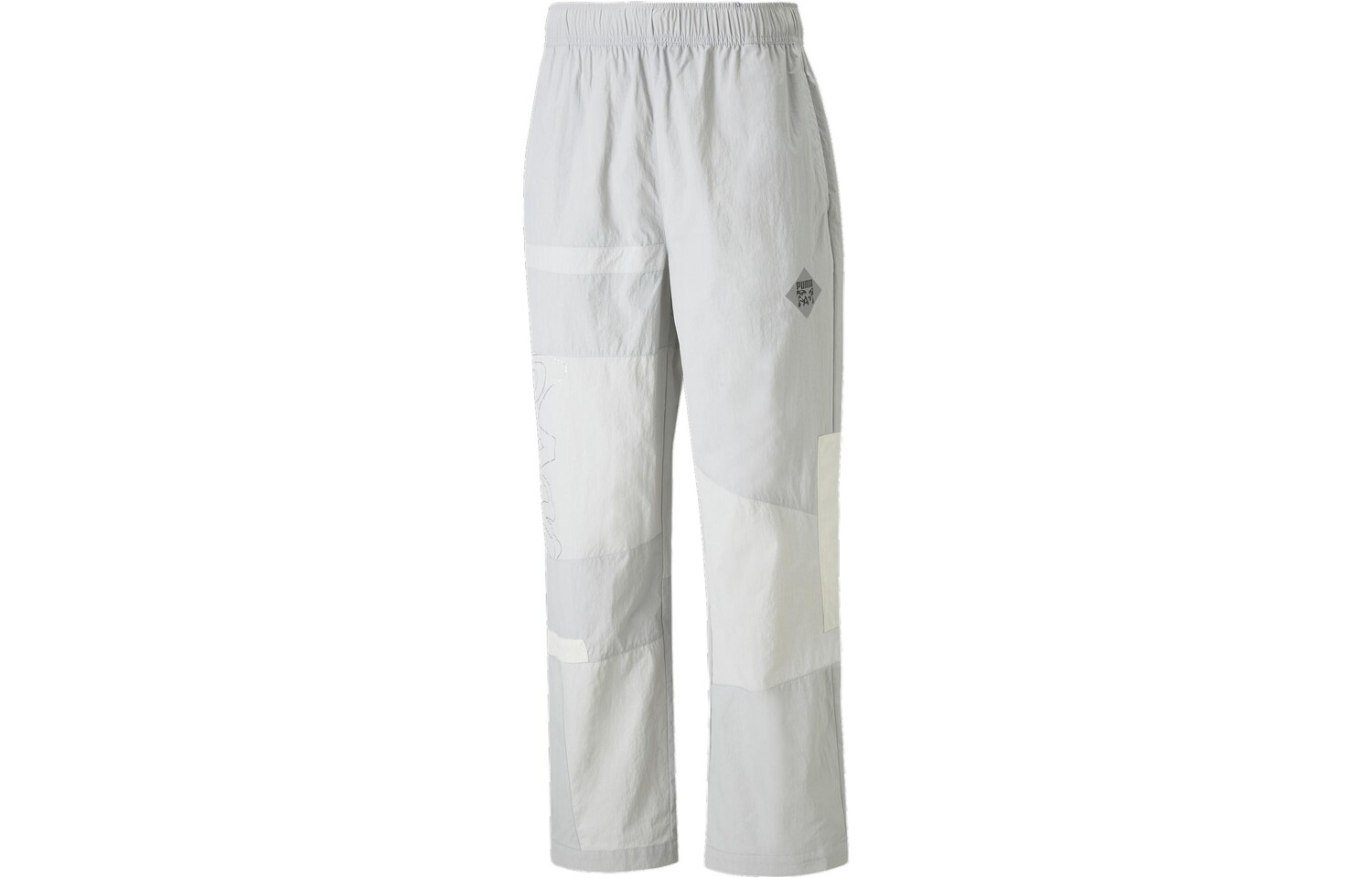 

X PAM Co-branded Version Knit Sweatpants Unisex Light Grey Puma, серый