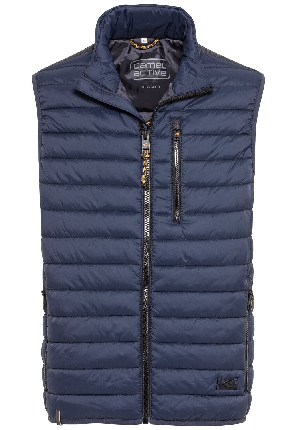 

Утепленный жилет Camel Active aus recyceltem Polyester, темно синий