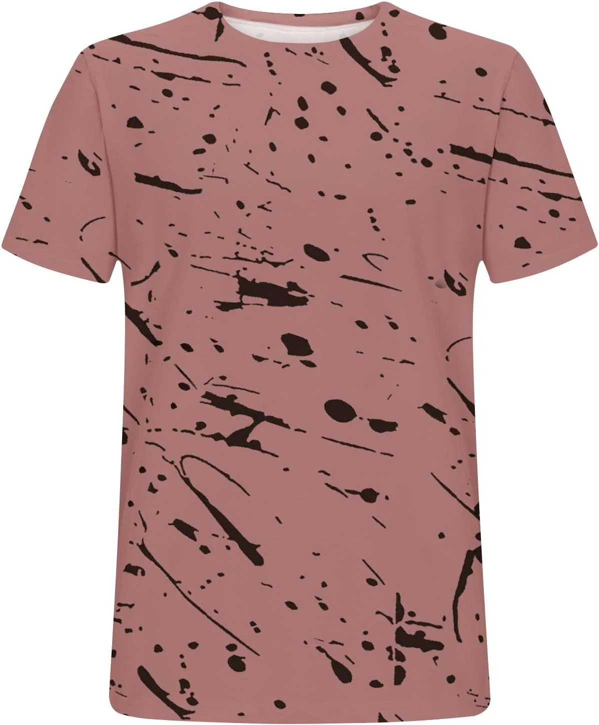 Футболка с принтом, Polyester, Z-823 Pink — фото 3