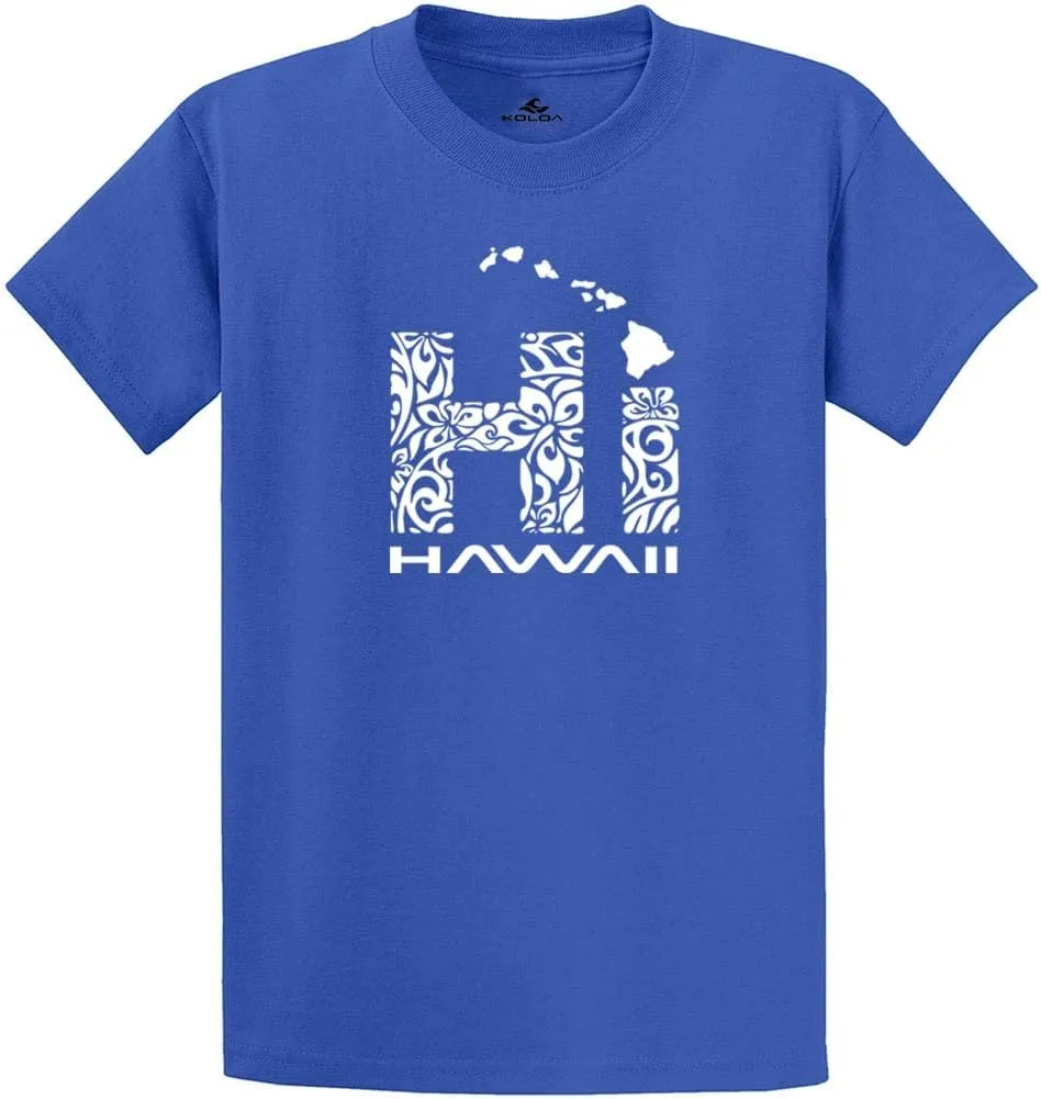 

Футболка Joe's USA Koloa Surf Hawaiian Islands Tribal Hi Hawaii