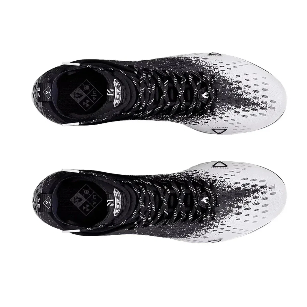 Футбольные бутсы Under Armour Spotlight Lux MC 2.0 3025082-001 черного цвета HAWK3111 — фото 4