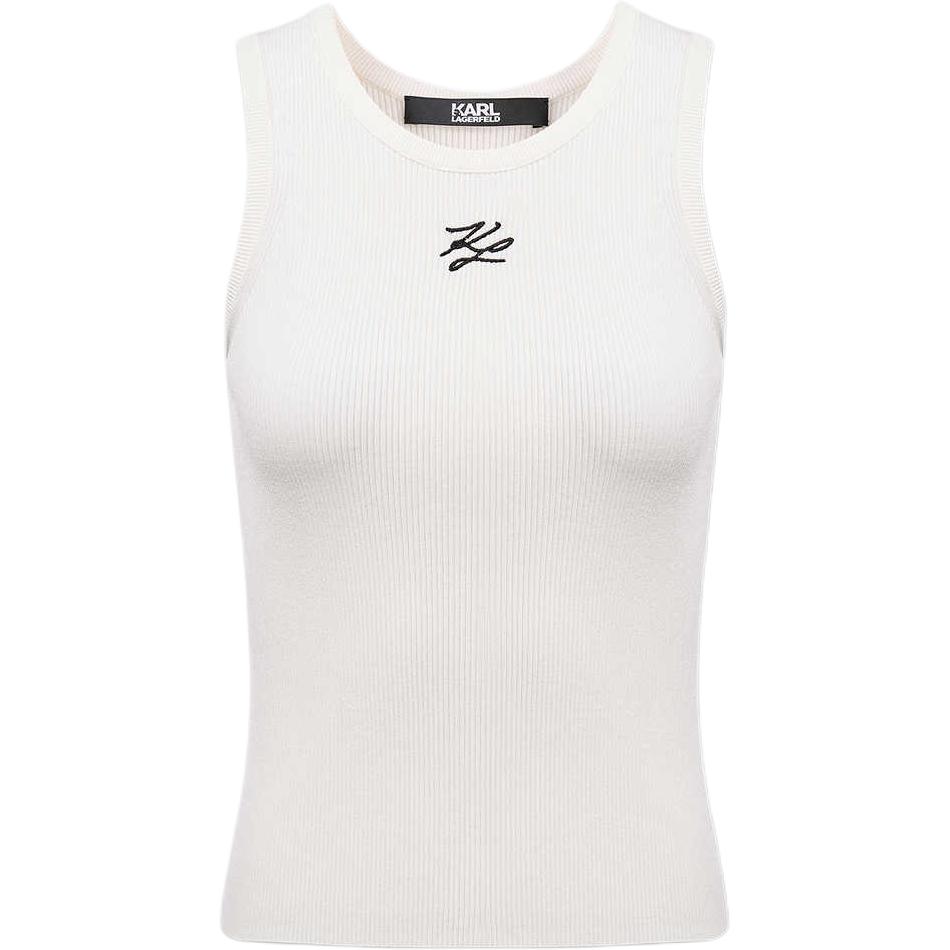 

Топ-майка KARL LAGERFELD FW25 женская KARL LAGERFELD / Karl Lagerfeld Jeans, белый