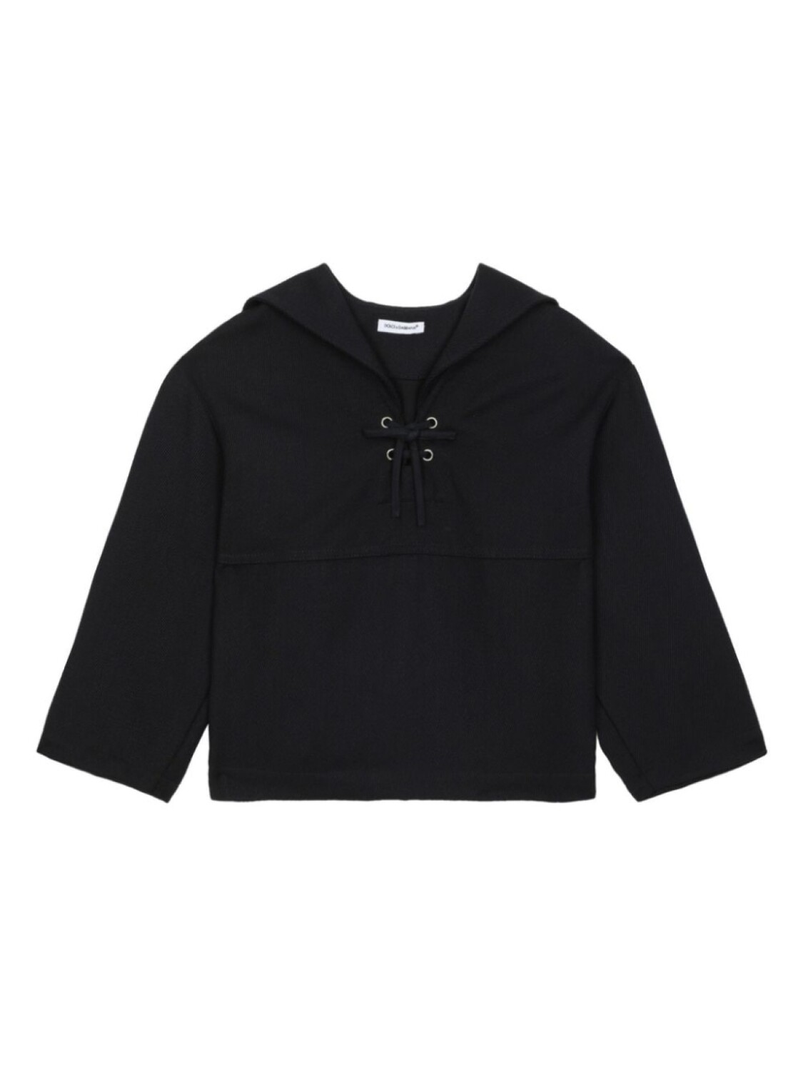 

Dolce & Gabbana футболка с длинными рукавами и шнуровкой, синий