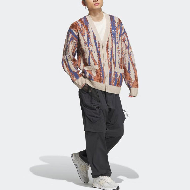 Трикотаж унисекс светло-хаки Adidas Originals, хаки — фото 4
