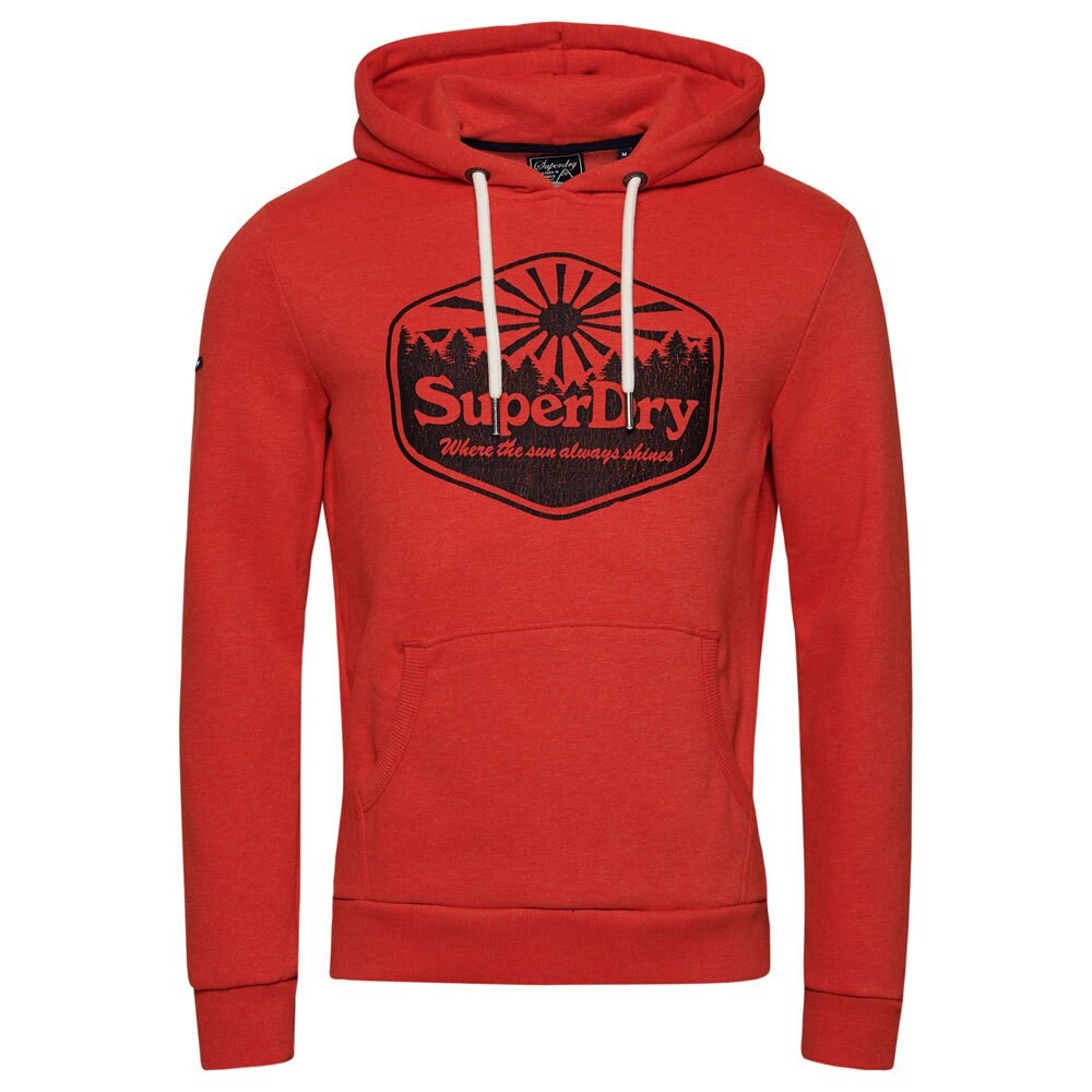 

Худи Superdry Vintage Travel, красный