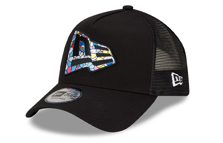 

New Era Хлопковая бейсболка унисекс, Black